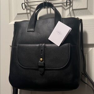 Black FOSSIL tote